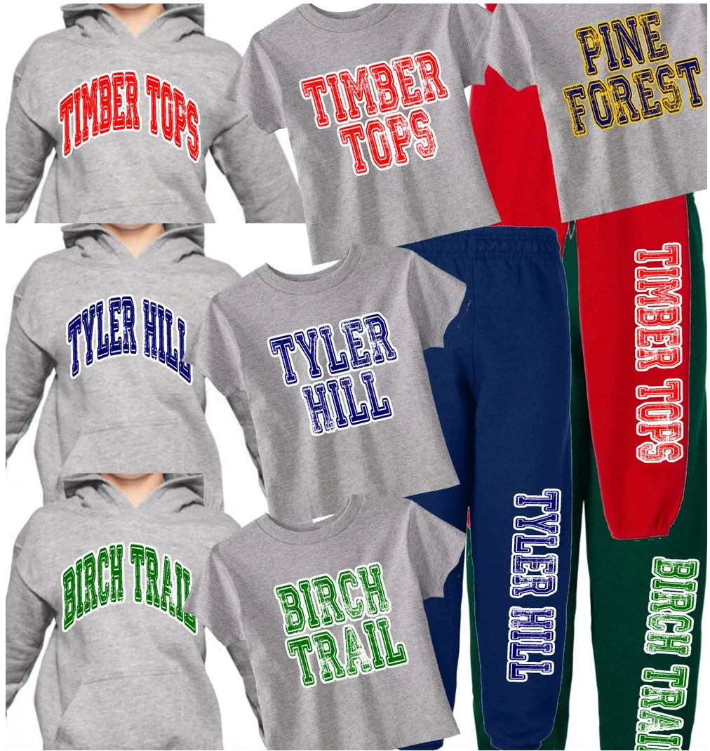 Camp Vintage Font Sweatpants